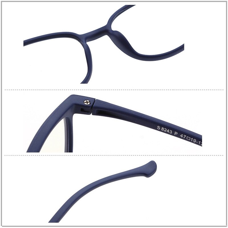 S243 Blue Light Kids Glasses Boy Girl Optical Frame Transparent Child Glasses Anti Glare Computer Prescription Glasses UV400