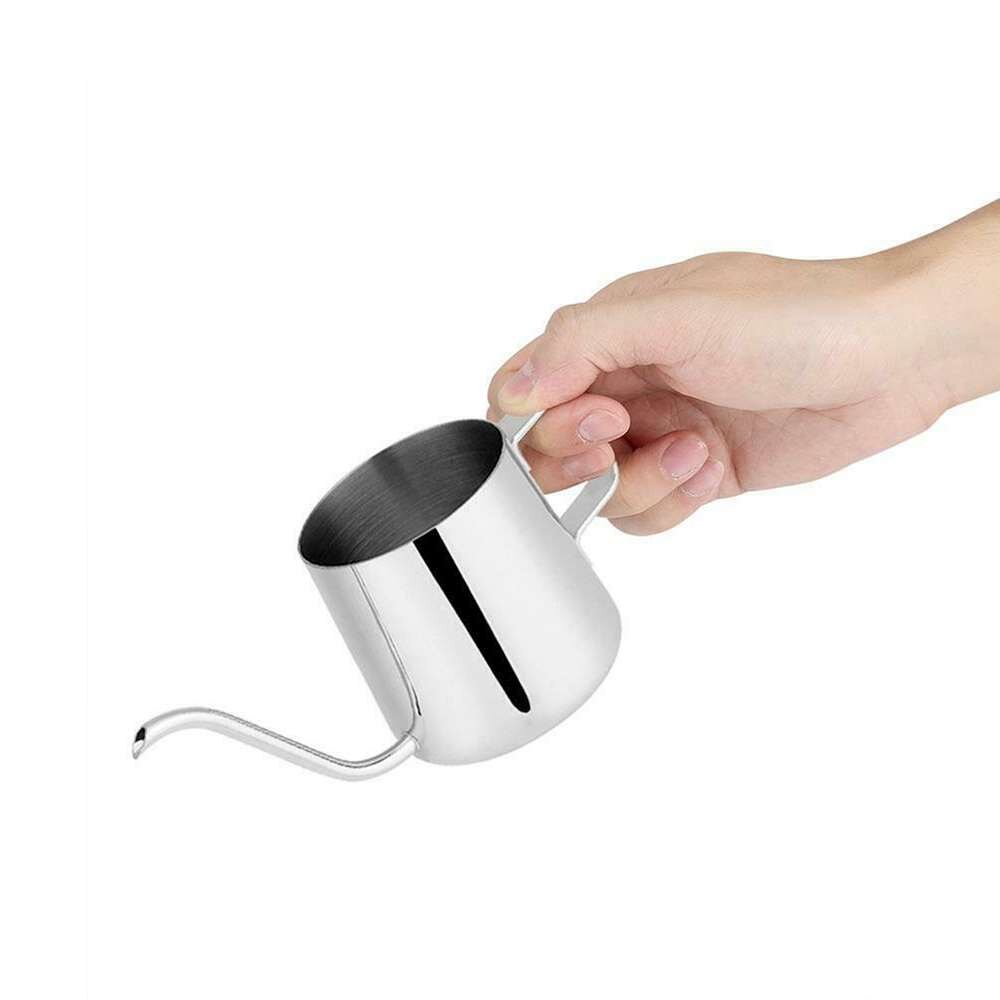 Reusable Double-Layer Coffee Filter Stainless Steel Holder Metal Mesh Funnel Baskets Split Coffees Dripper Gooseneck Teapot