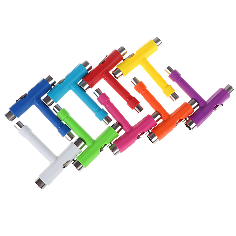 T-typ skateboard verktyg skruvmejsel socket skate t-tool spark scooter verktyg