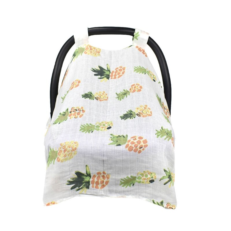 Multi-Gebruik Verpleging Cover Borstvoeding Sjaal Deken Baby Auto Stoelhoezen Puur Katoen Wandelwagen Luifel