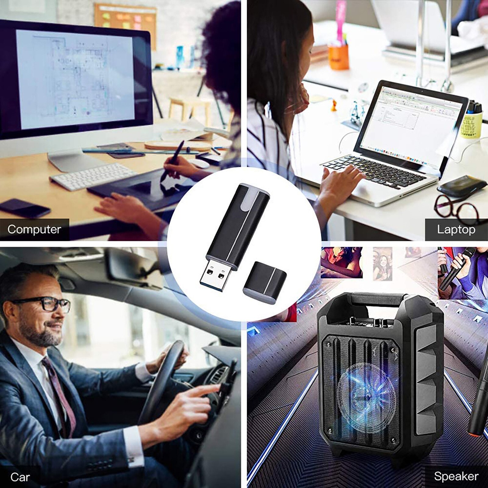 Usb 3.0 Flash Drive With Led Waterproof Aluminum Usb Memory Stick Drive With Led Aluminum Alloy U Disk 8/16/32/64/128g Usb Hubs