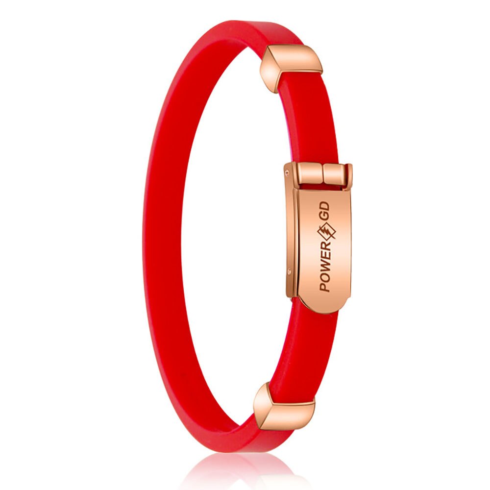 Sport Silikon Anti-Statische Power Armband Frauen Männer Einstellbare Negative Ionen Armbänder Erwachsene Jugendliche Magnet Armreifen Außen: 8