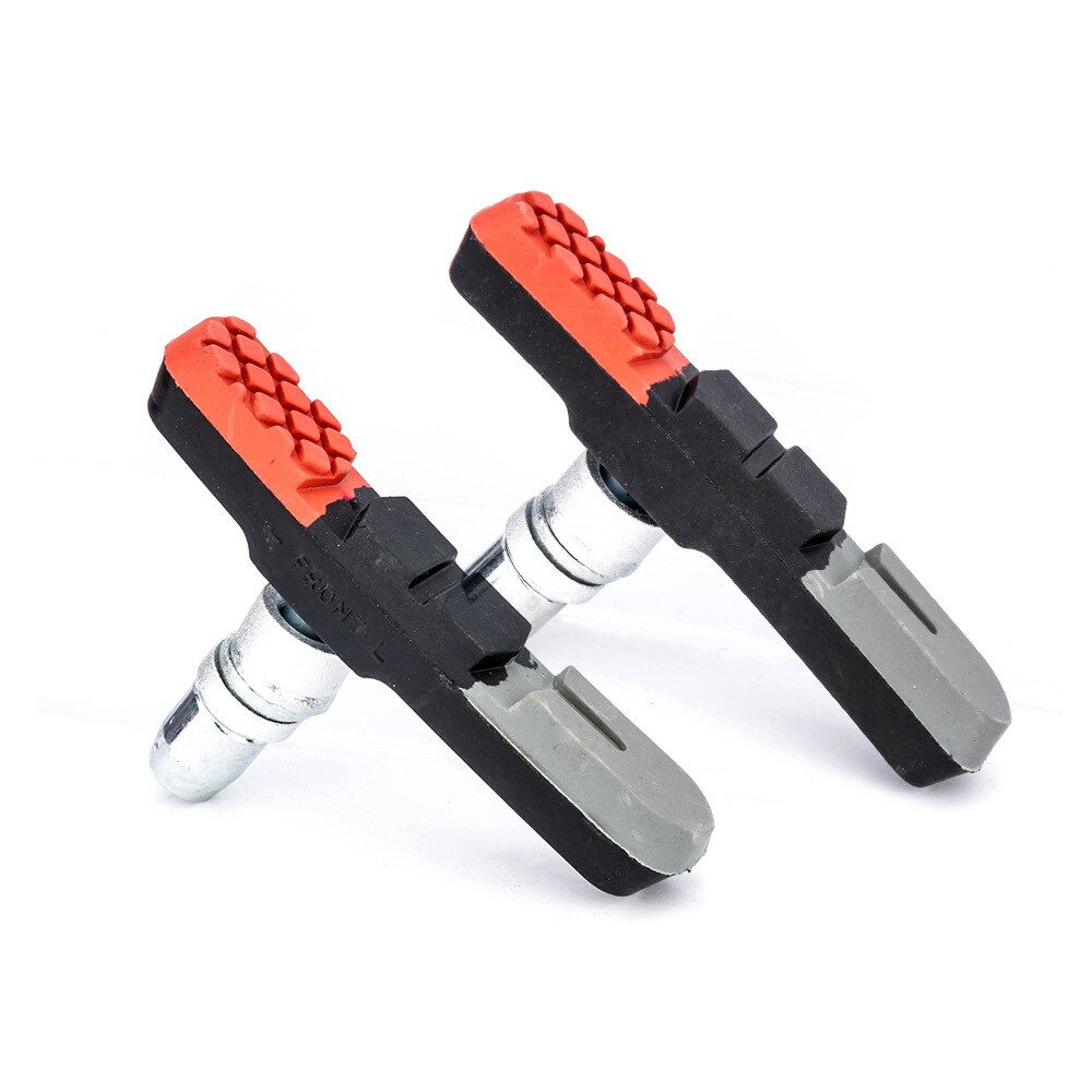 ZTTO Bicycle V Brake Pads Non-replaceable Brake Pads Color Brake Pads Bicycle Accessories Red Black Grey V Brake Bicycle Parts