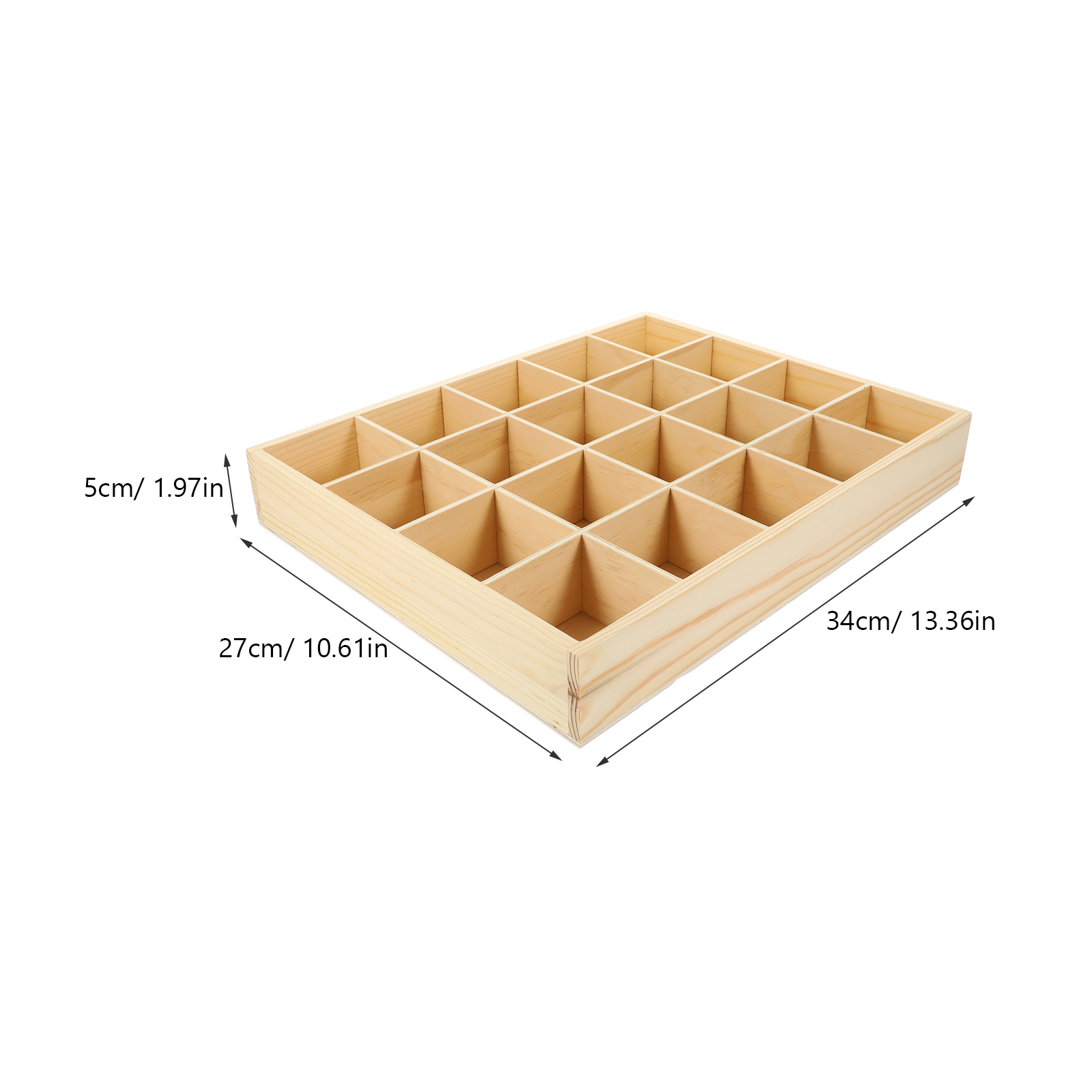 Organizadores de cajones para ropa interior, calcetín, sujetador, pantalón, bufanda, corbata, armario, cajón, organizador de almacenamiento, estuche de madera para ahorrar espacio, 1 ud.
