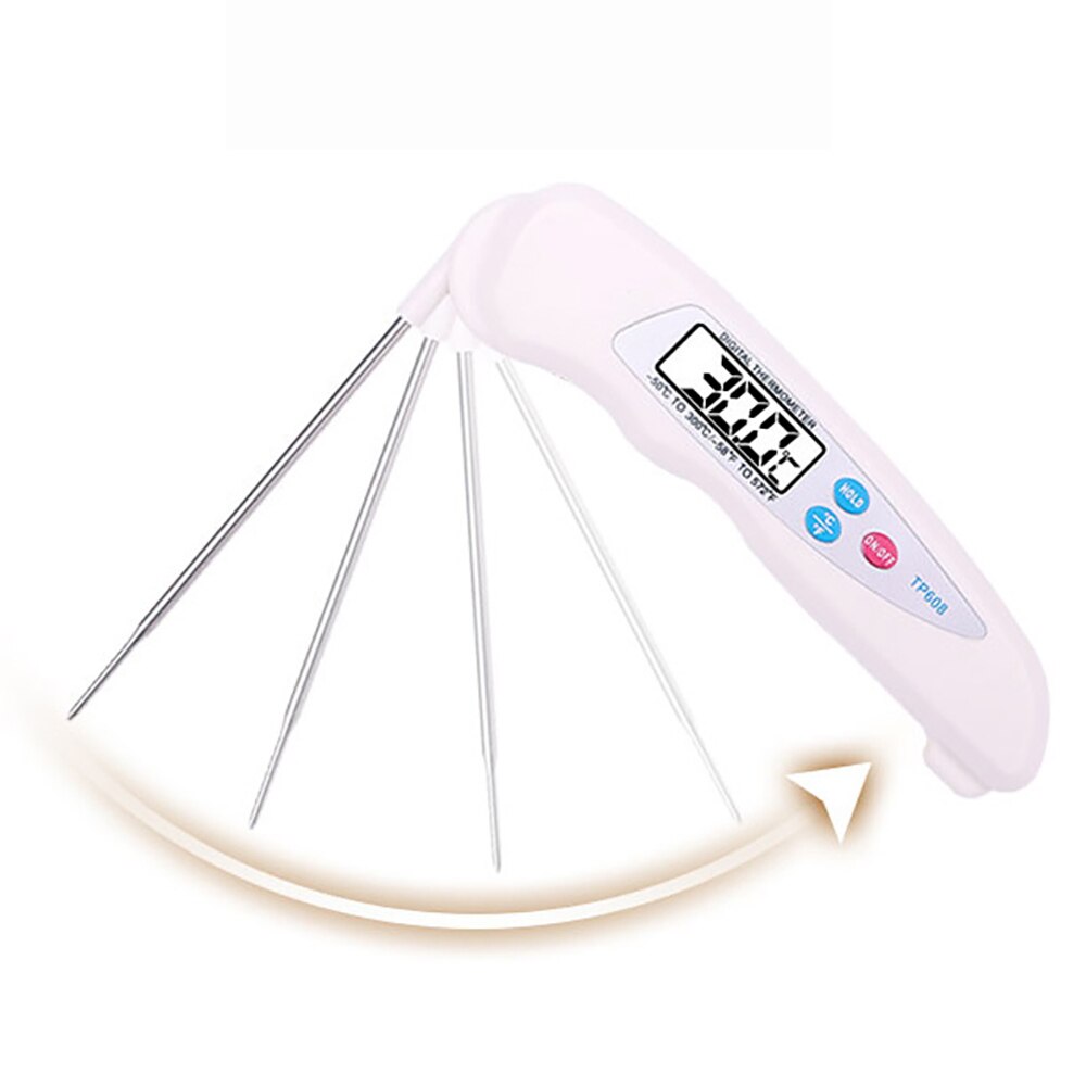 Digitale Sonde Thermometer Faltbare Lebensmittel BBQ Fleisch Ofen Klapp Küche Thermometer Kochen Wasser Öl Werkzeuge
