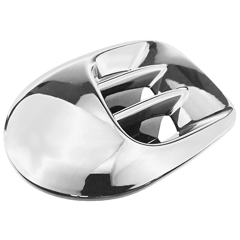 for Smart Fortwo Forfour - ABS Chrome Rear Air AC Outlet Vent Cover Trim