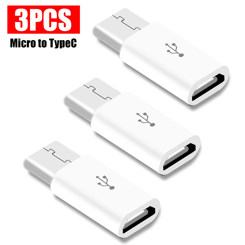 USB Typ C auf Mikro-USB-Adapter für Telefon, Tablette, Android, Ladegerät, Datenkabel-Adapter, Mikro-USB-Buchse auf Typ C-Stecker, OTG-Konverter: Gold