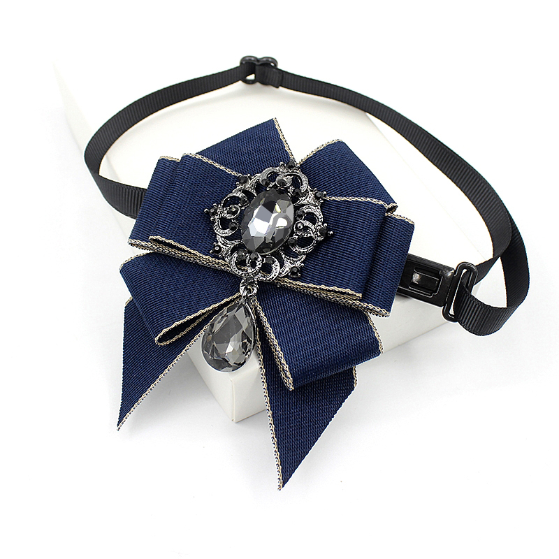 Klassieke Strikjes Stropdas Lint Strass Corsage Bowtie Das Voor Mannen Kids Formele Kleding Accessoires