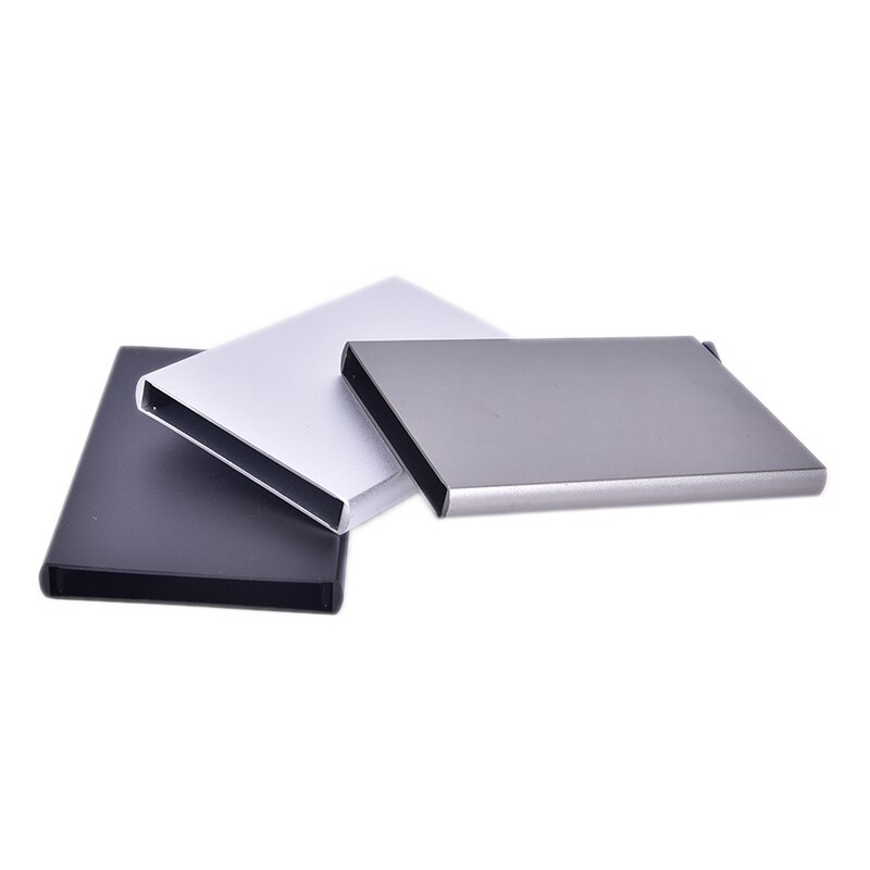 Rvs Creditcardhouder Mannen Slim Anti Beschermen Reizen Id Kaarthouder Vrouwen Portemonnee Metal Case