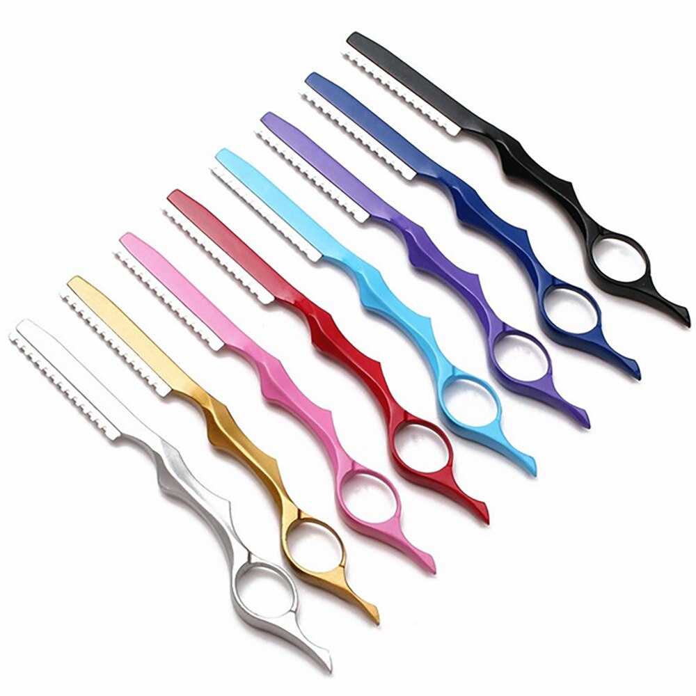 2 In 1 Hair Scissors Salon Hairdressing Scissors Thinning Haircut Scissors DIY Hair Trim Hair Styling Tools