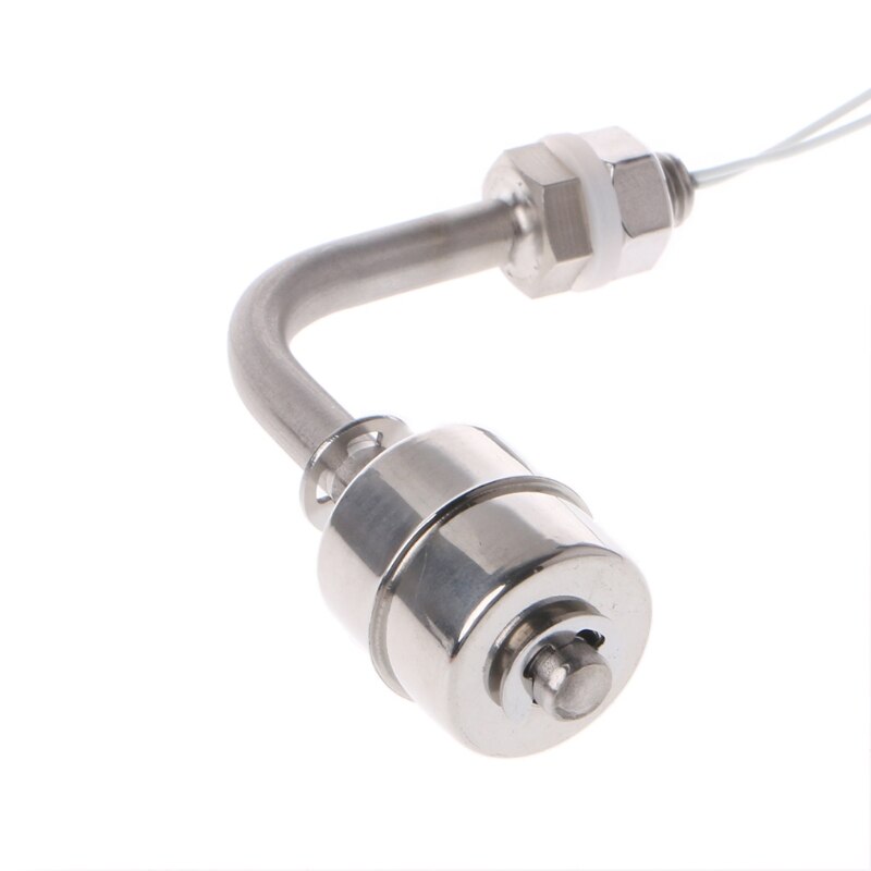 Stainless Steel Float Switch Right Angle Vertical Head Liquid Water Tank Level Sensor