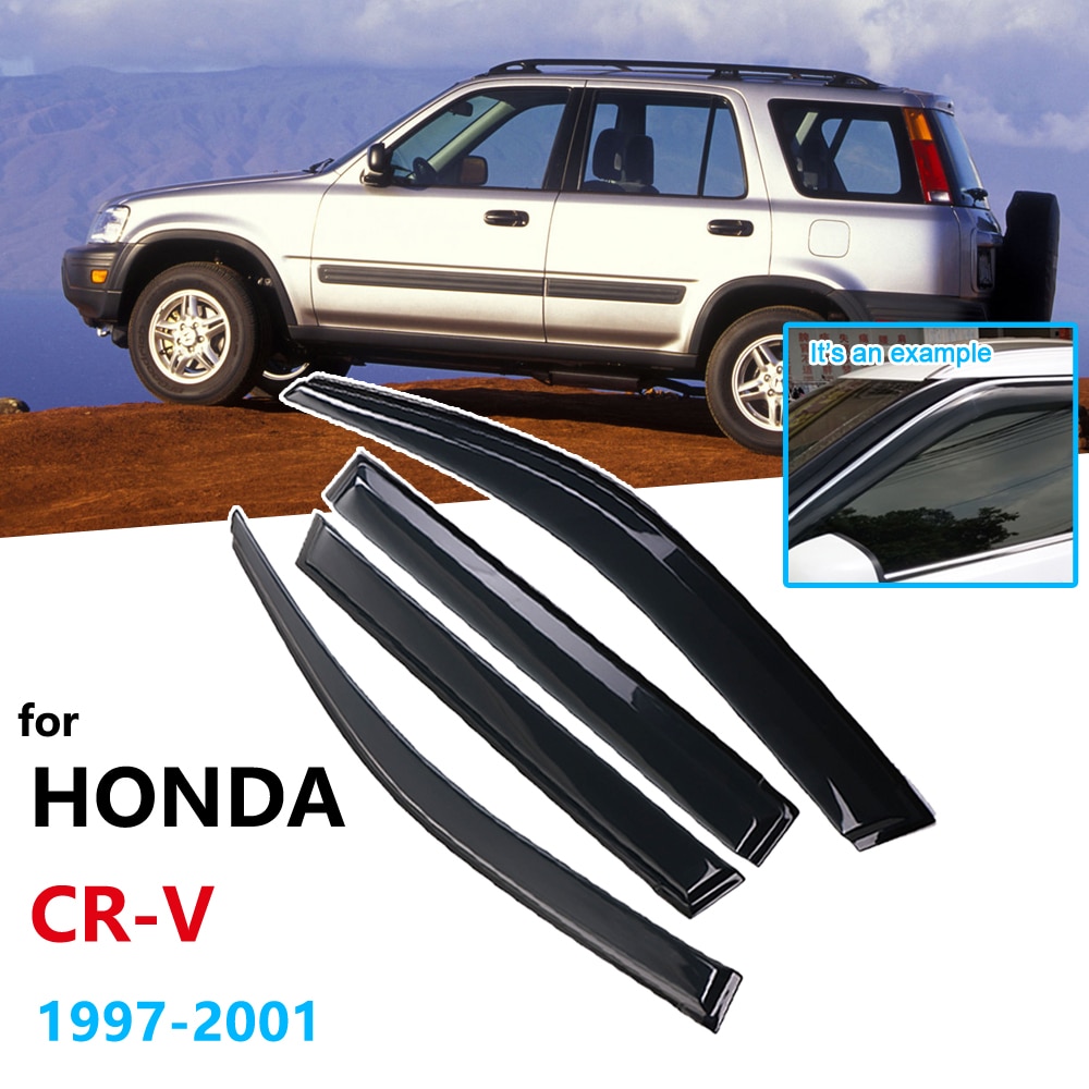 Ventana de coche parasol protector para lluvia para Honda CRV CR-V 1997, 1998, 1999, 2000, 2001 CR V RD1 ~ RD3 toldos refugios accesorios de coche