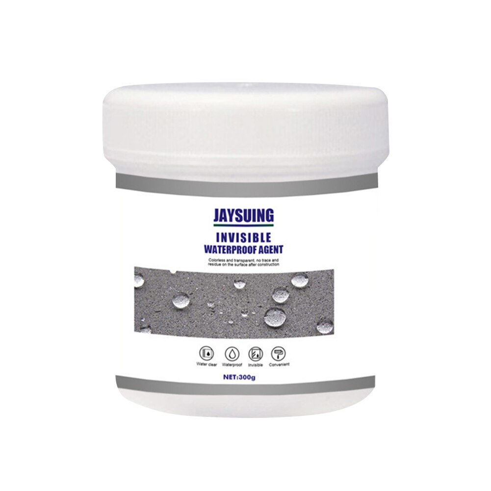 Innovative Sealer Mighty Paste Polyurethane Coating Waterproof Transparent Walls Glue for Home House Bathroom Roof: 300g