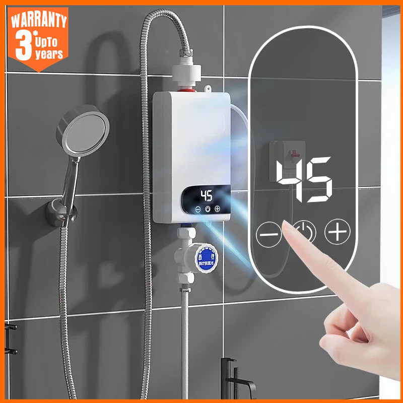 5500 W Durchlauferhitzer, 220 V, tragbare elektrische Heizungen für Badezimmer, Warmwasser, Dusche und Heizung in der Küche zu Hause