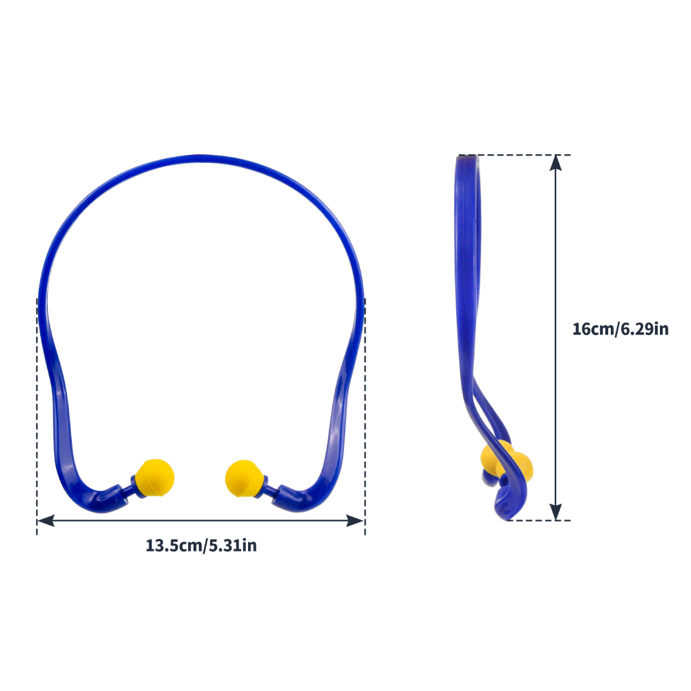 GUGULUZA 1/2 Stuks Zwemmen Herbruikbare Gehoorbescherming Ruisonderdrukking Oordopjes Oorbeschermer Siliconen Snoer Oordoppen Oren Protector