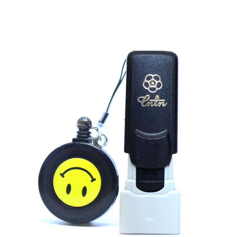 Personal Nurse Name Stamp Handwritten Signature Stamp Lettering Personality Art Signature Steal Private Production 5: button black