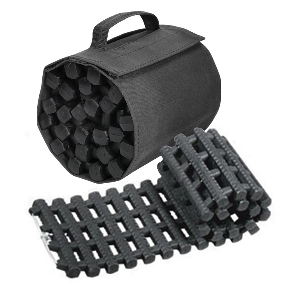 Universal Anti-skid Traction Mat For Automobile Emergency Self-rescue Anti-trapping Track Tire Ladder For Snow Sand Swamp