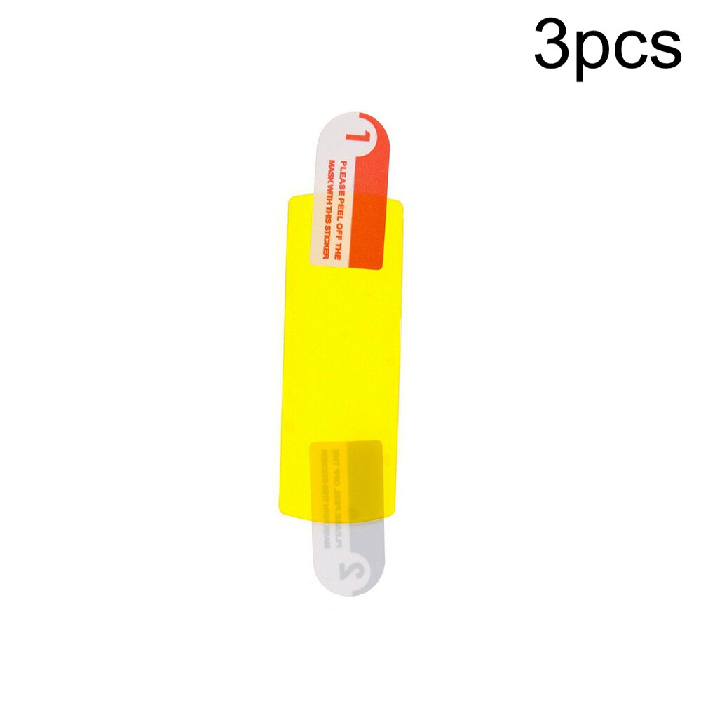 Colorful Silicone Wristbands Watch Band Replacement Strap Smart Watch Bracelet Strap For Honor Band 5 4: 3pcs Protective Film