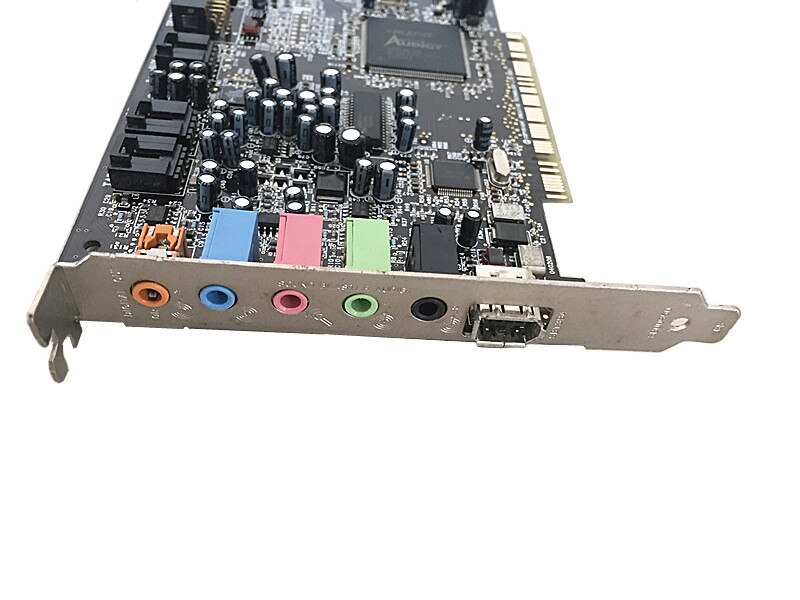Originele Demonteren Sound Blaster Audigy SB0090 Pci 5.1 Kanaals Geluidskaart 1Pcs