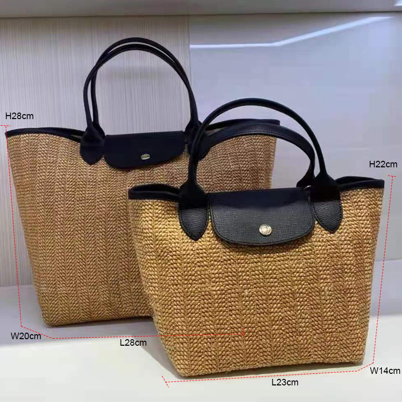 Vrouwen Casual Schoudertassen Mode Stro Tas Vrouwen Draagtas Voor Summer Beach Bag Voor vrouwen