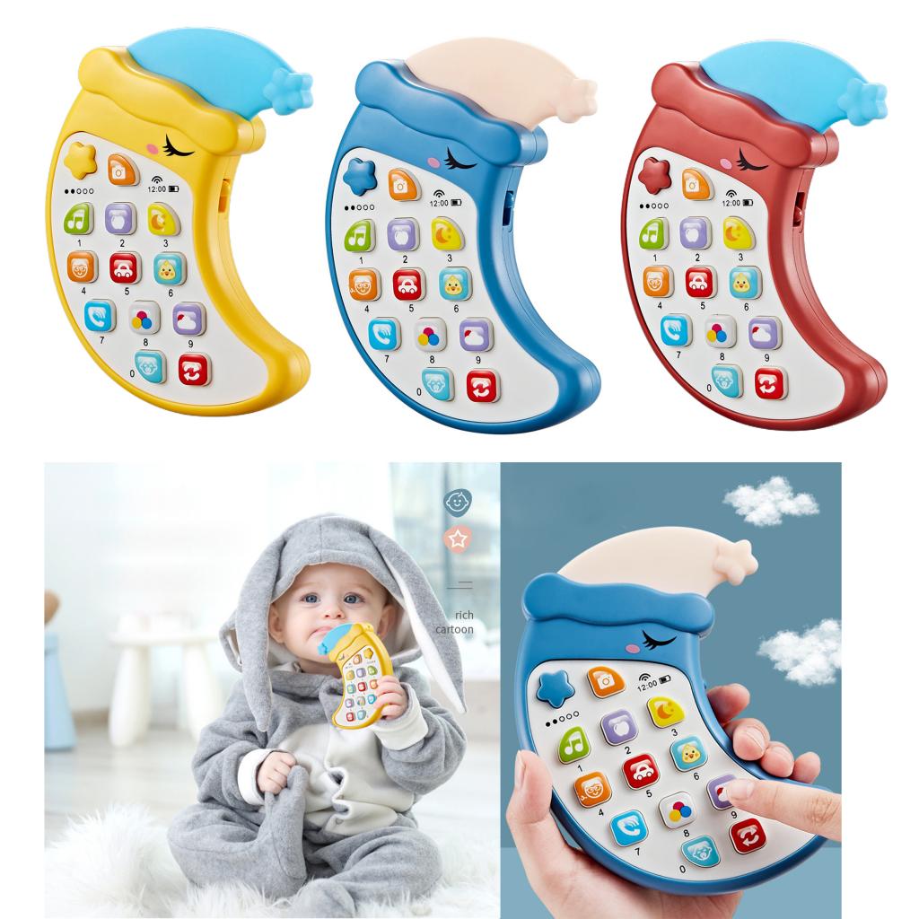 Vroeg Educatief 6 Maand Jarigen Baby Speelgoed Telefoon Muziek Sound Light Kids Play