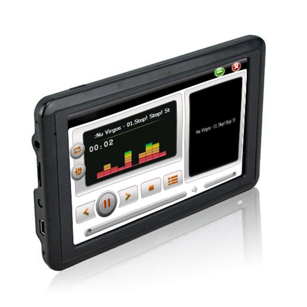 Navigateur GPS pour voiture, écran tactile de 5.0 pouces, 8 go de Rom, navigation GPS, FM, transmetteur, véhicule, moniteur de voiture, RAM de 128 mo, appareil