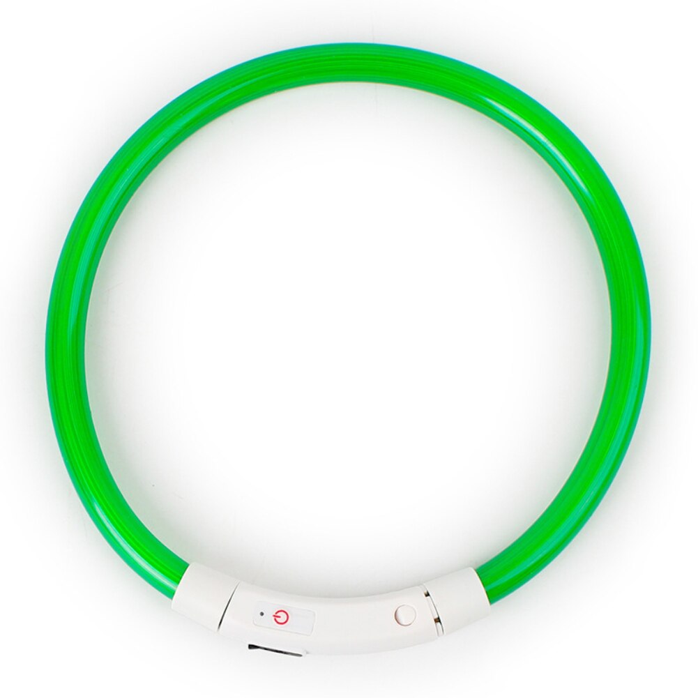 Oplaadbare LED Huisdier halsband Nacht Veiligheid Flashing Glow In The Dark Hondenriem Honden Lichtgevende Fluorescerende Halsbanden Dierbenodigdheden