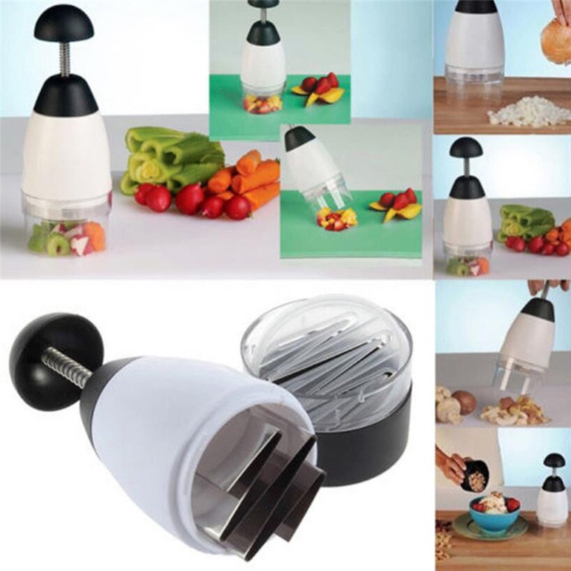 1pc Minch Slap Chop Garlic Chopper Food Chopper Slap Chop Fruit Vegetable Grater Kitchen Accessories Tool Good