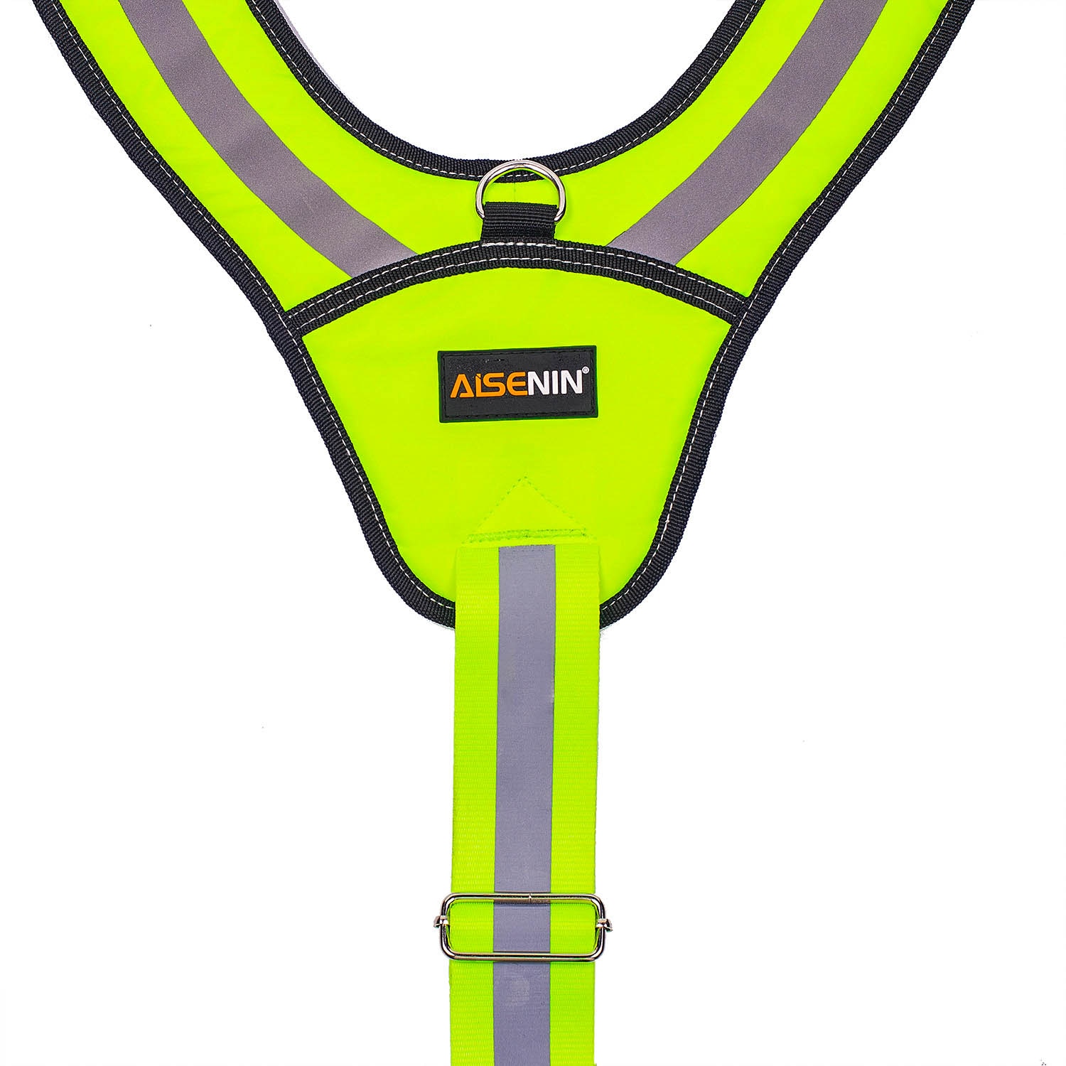 Men's Suspenders Heavy Duty Work Tool Suspender Hang Tool Pouch Fluorescent Green Reflective Straps Reducing Weight Braces Belt