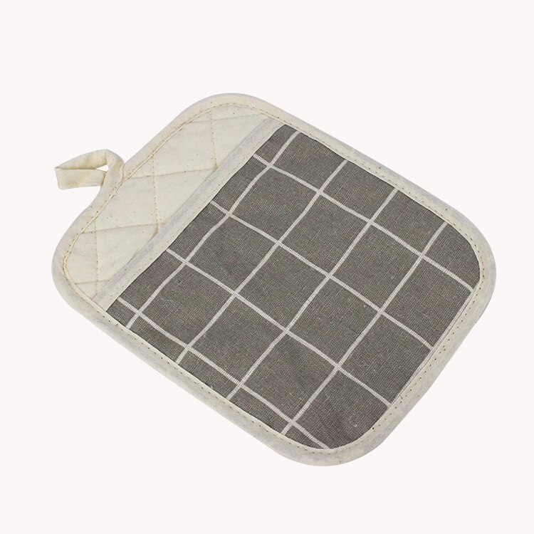 Almohadillas aislantes térmicas para cocina, manteles individuales multifunción de tela, doble uso: E