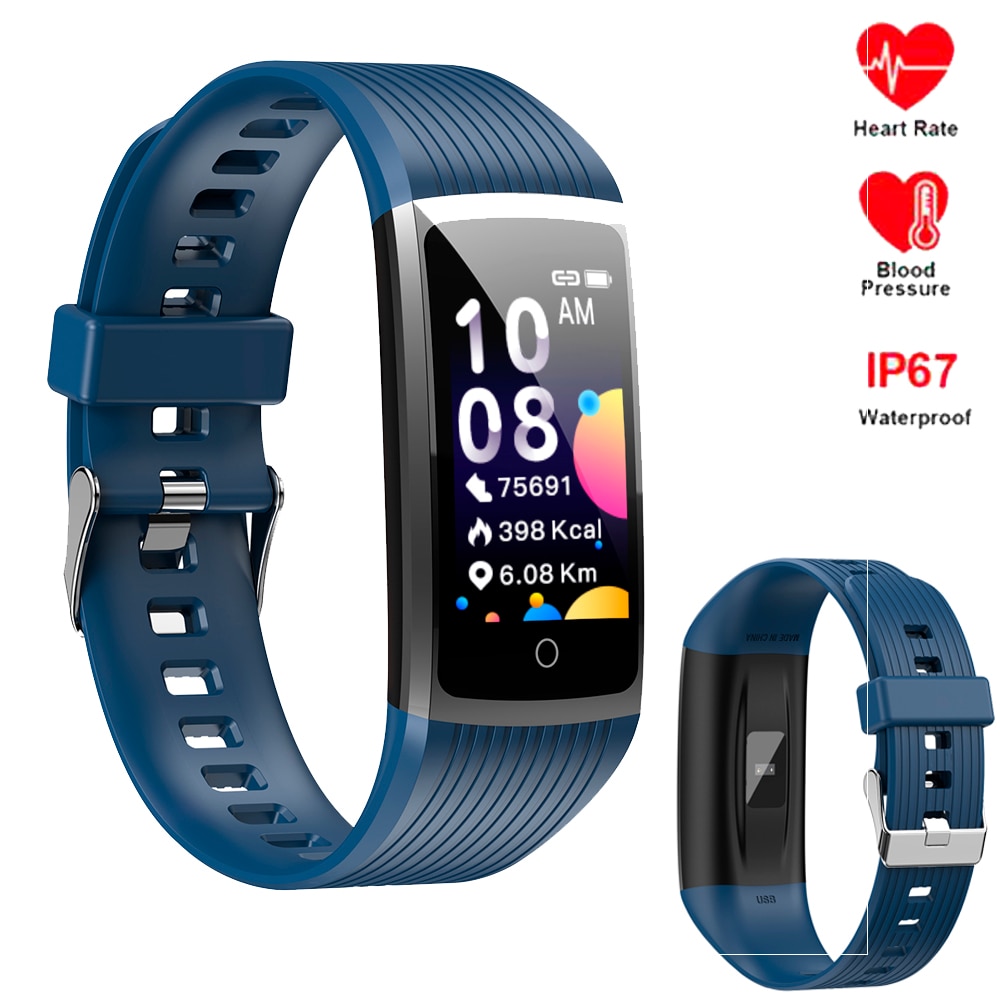 Smart Armband Mannen Vrouwen Fitness Tracker Band 4 Hartslag Bloeddruk Stappenteller Polsband Horloge Voor Xiaomi Honor Ios Telefoon