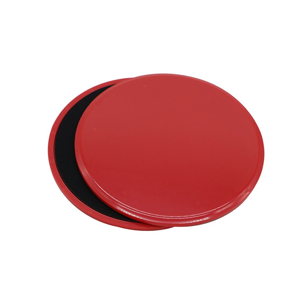 Sliding Disc Abdominal Muscle Training Limb Strength Coordination Exercise Ability Rapid Fitness Sliding Pad Yoga Sliding Disc: Red