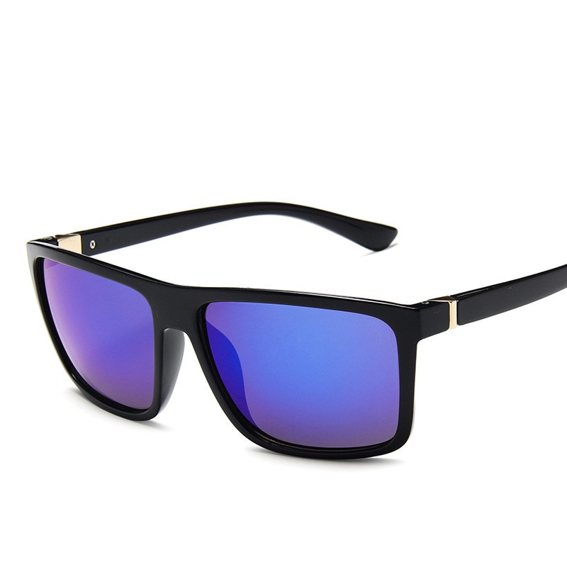 Solbriller mænd firkantede solbriller mærke  uv400 beskyttelsesskærme oculos de sol hombre briller driver oculos