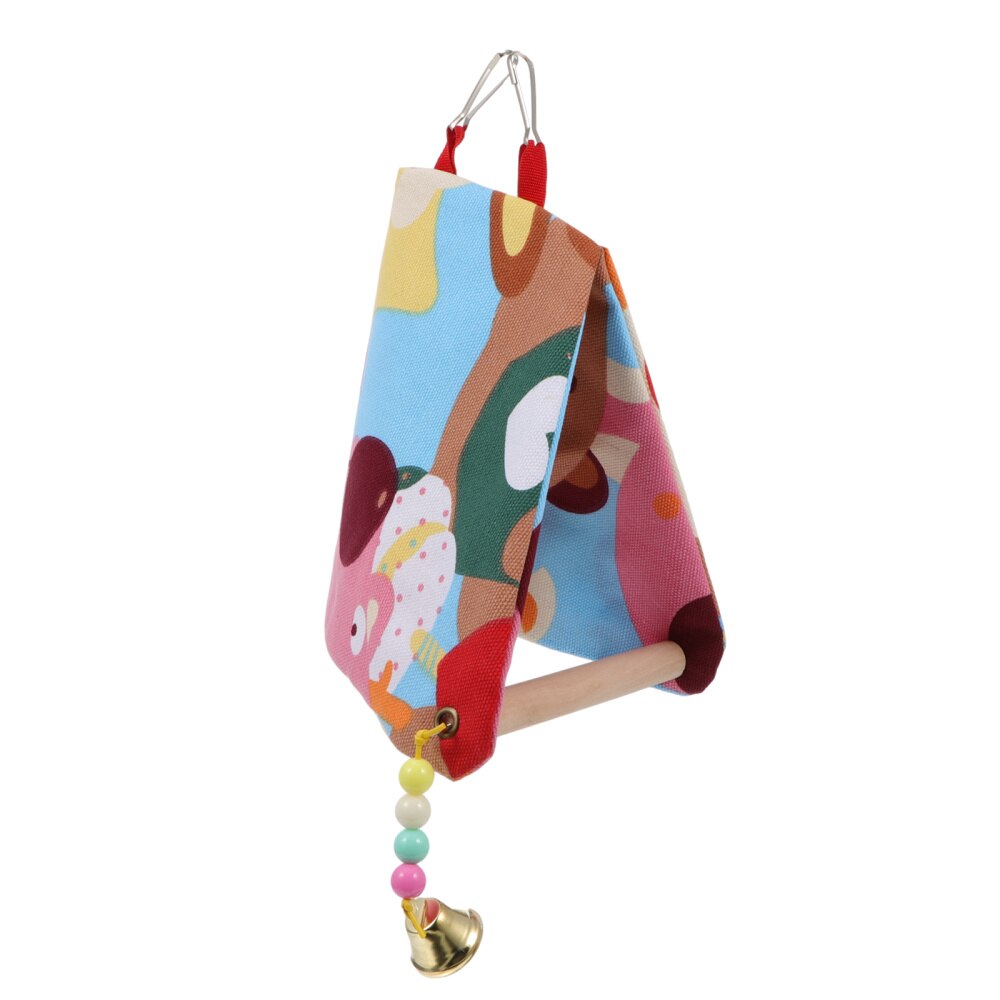 Parrot Swing Exquisite Standing Rack Swing with Sm... - Grandado