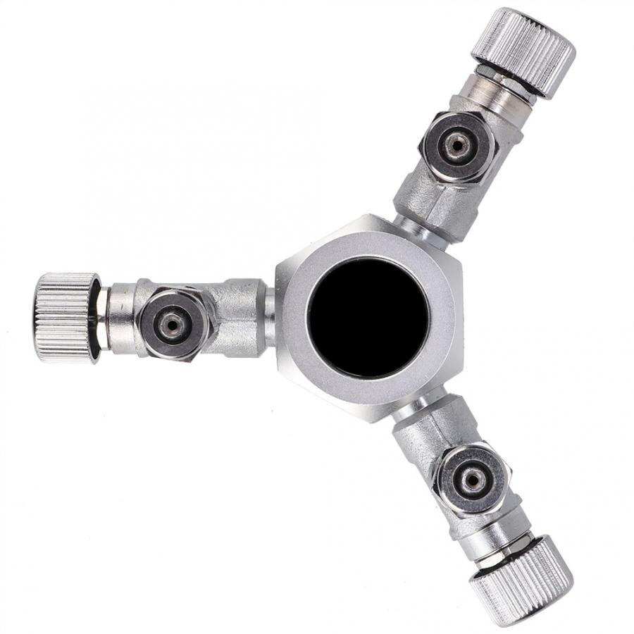 CO2 Control Multi Ways Distributor Aquarium Regulator CO2 Splitter Valve Fish Tank Aquarium CO2 Regulator
