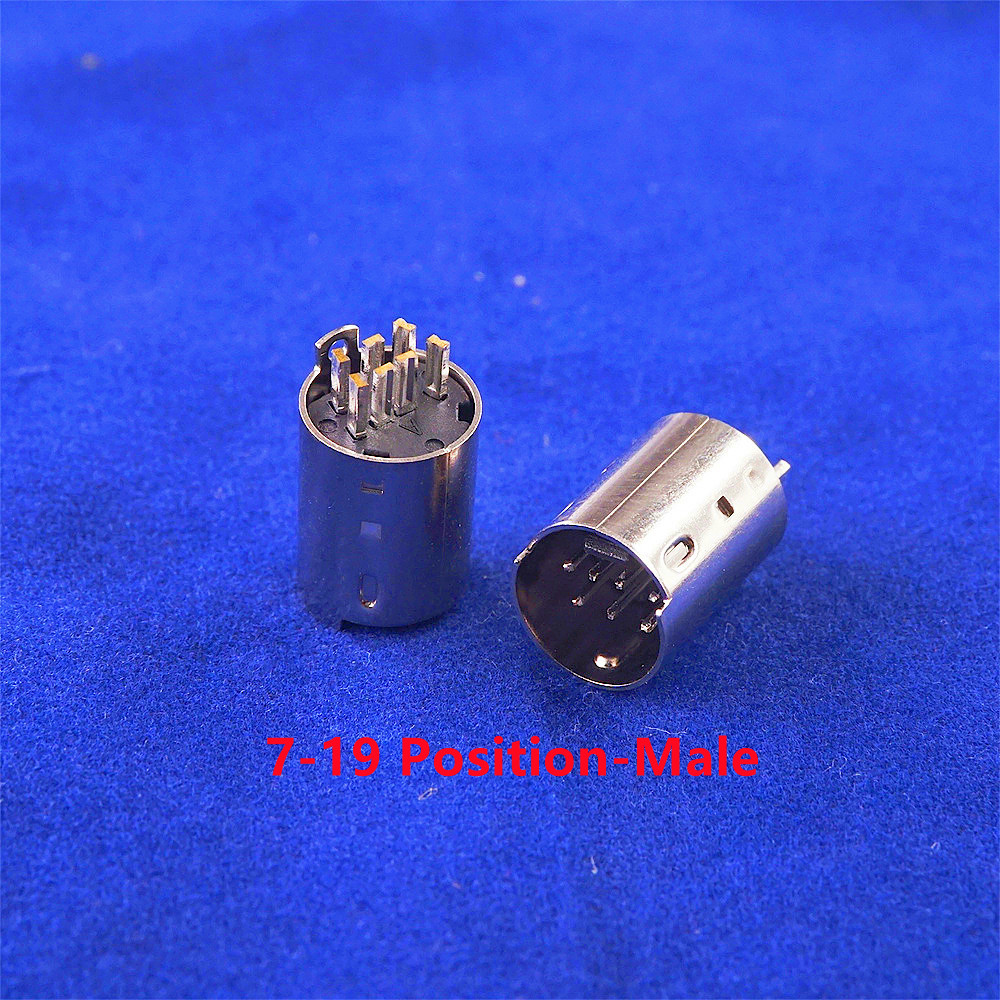10 30 50 200 500 Pcs Din Plug Male Connector 3 4 5 6 7 8 9 10 Pin Wire Solder Injection Rating 1A 110V 2A 12V Mini Circular DIN