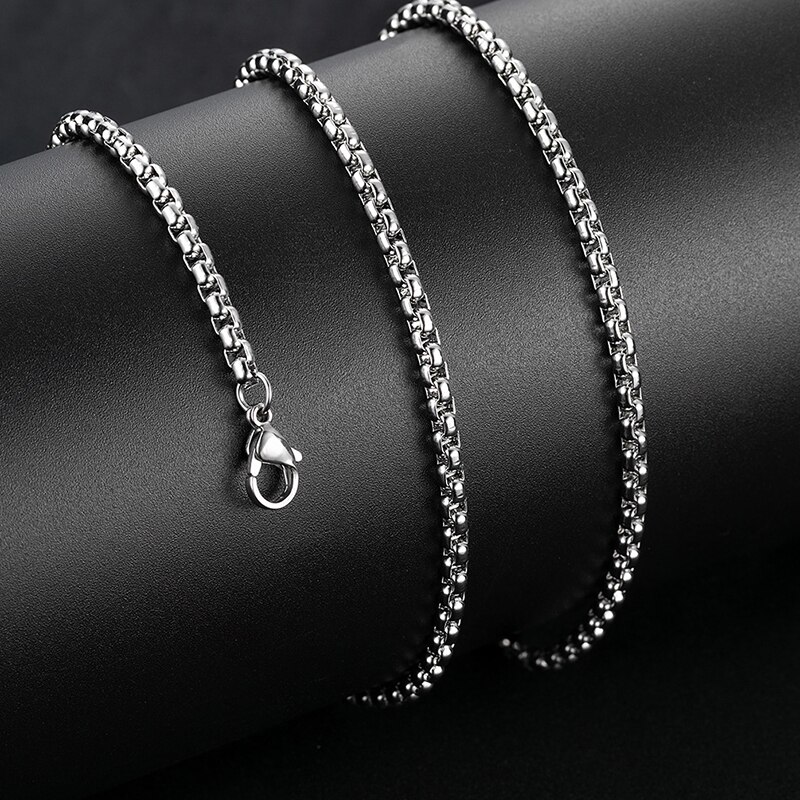 Persoonlijkheid Rvs Eagle Hanger Ketting Vintage Zilveren Kleur Crow Hanger Lange Ketting Voor Mannen Vrouwen Hip Hop Sieraden