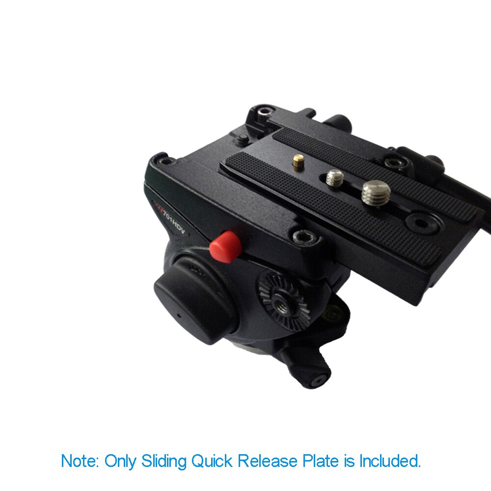 501PL Sliding Quick Release Plate 1/4"-20 & 3/8" Screws for Manfrotto 501HDV 503HDV 701HDV MH055M0-Q5