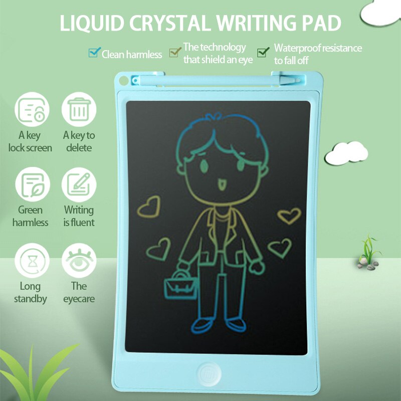 10-Inch LCD Writing Tablet - E-writer, Graphics Drawing Board, Doodle Pad for Kids