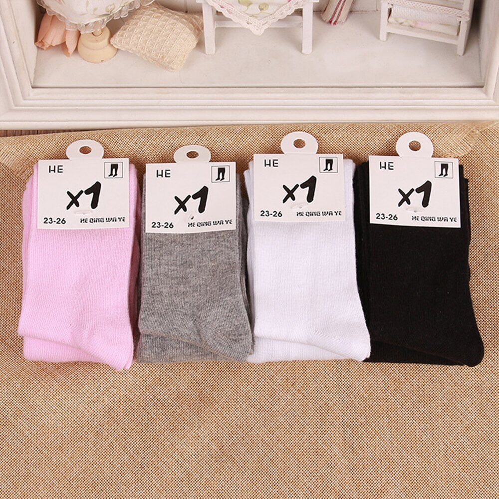 0-6 anni bambini collant primavera/autunno cotone neonata collant capretto collant lavorati a maglia morbido solido abbigliamento neonato bianco 2020
