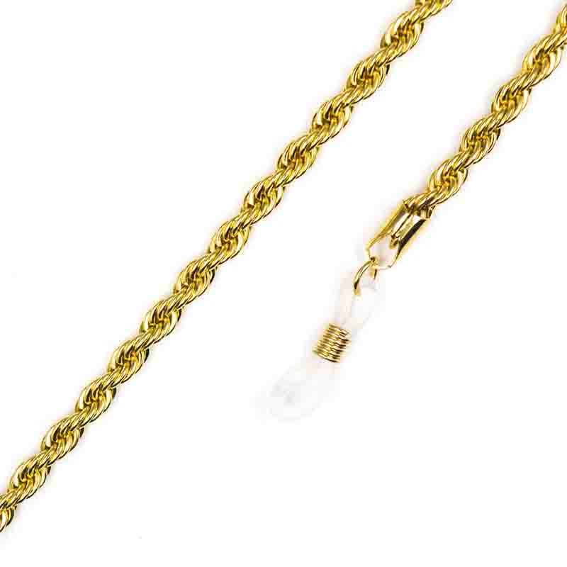 1 pc Non-slip Metal Eyeglass Chains Sunglasses Holder Necklace Reading Glasses Lanyard Gold Plated Eyewear Accessories