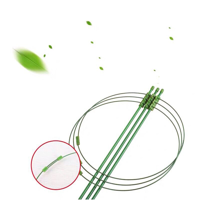 Support de vigne en acier revêtu de plastique, Support décoratif en treillis pour plantes grimpantes
