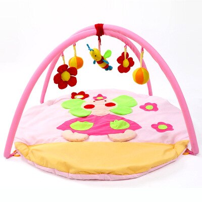 Baby Play Mat 95*3*50cm Kids Educational Carpet Play mat Baby Gym Bear Activity Mat Toys Cute Animal for baby: A