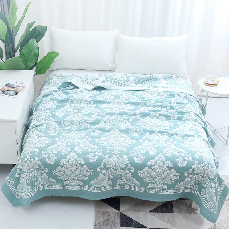 Sommer air-condition ble vasket bomull en quilt multi-purpose enkel dobbel sommer quilt maskinvaskbar quilt  lb61624: 150 x 200cm / En