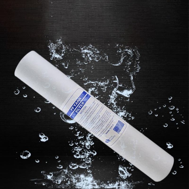 4Pcs Water Purifier 20 Inch 5 Micrometre Sediment Water Filter Cartridge Pp Cotton Filter Water Filter System