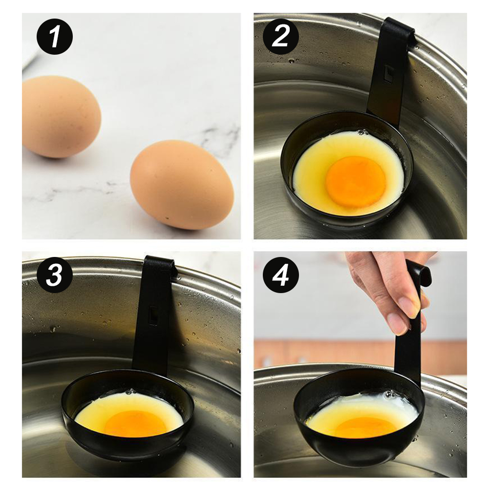 Poached Egg Maker Convenient Single Egg Poachers Breakfast Essential