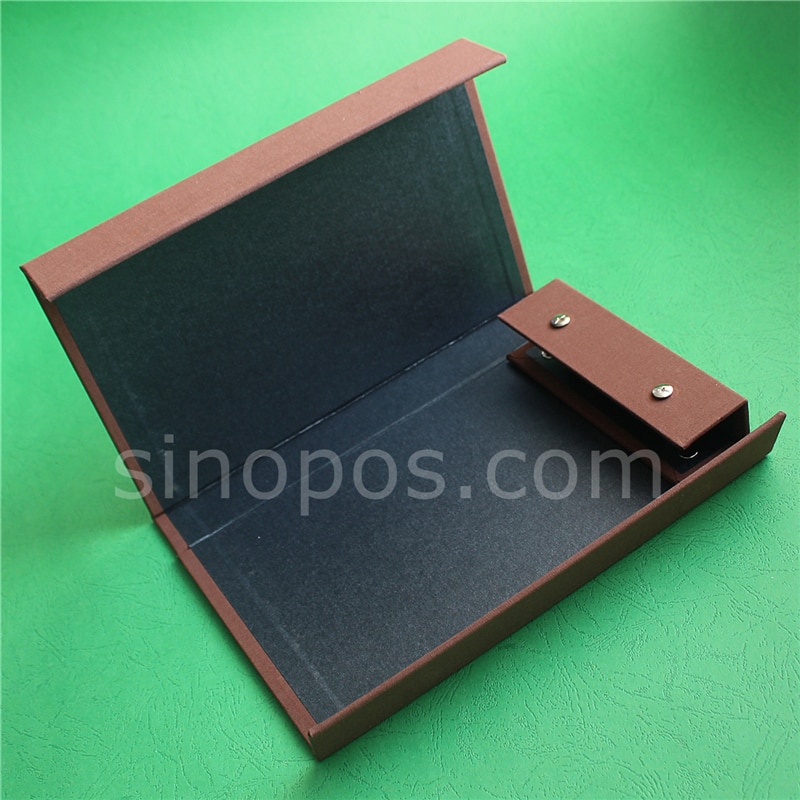 StackBook Full Cover, fabric samples cards holder textile material binding sleeve swatch stack book leather fold display binder