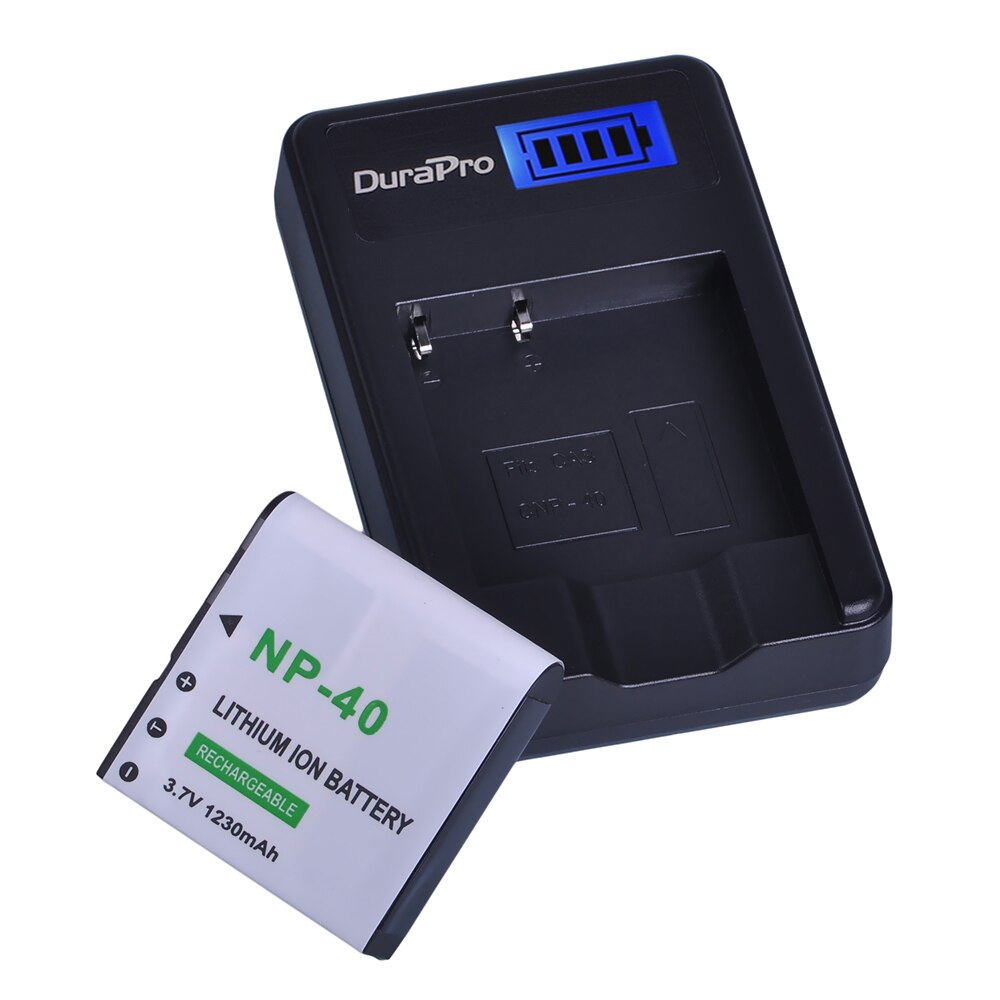 2pcs NP-40 NP 40 NP40 Rechargeable Camera Battery + USB Charger for Casio EX-Z30/Z40/Z50/Z55/Z57/Z750 EX-P505/P600/P700 PM200