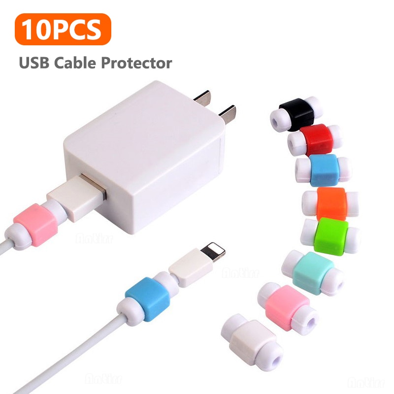 Mini USB Cable Protector Cord Protection Wire Cover For iPhone 12 11pro max xr Tablet Data Charger Earphone Line Protected Cover