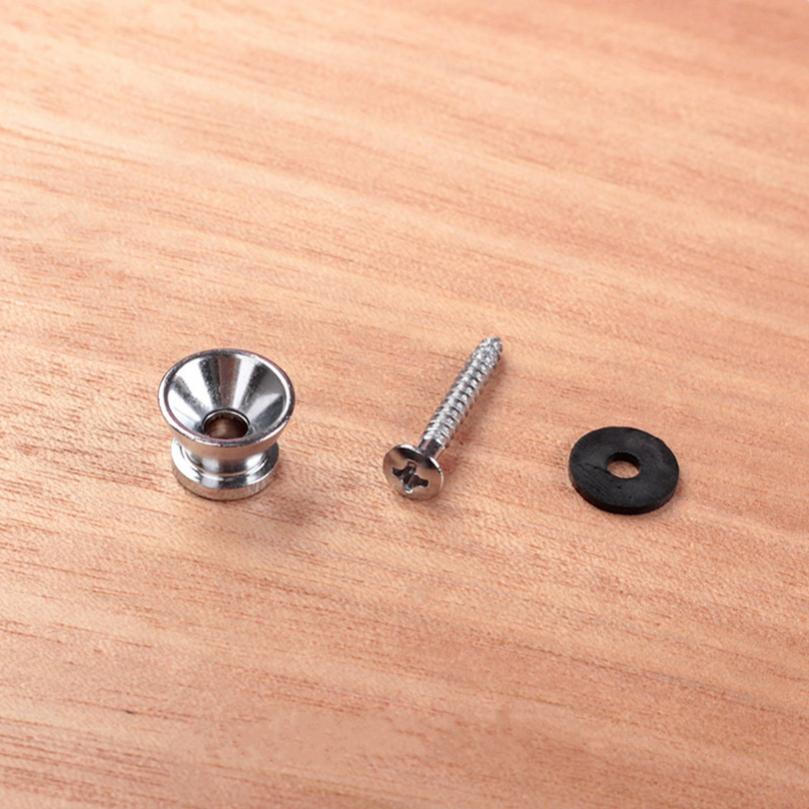 1 PC Guitar Strap Pin Gold / Silver / Black End Pin for Acoustic / Classical / Electric Guitar Bass Ukulele